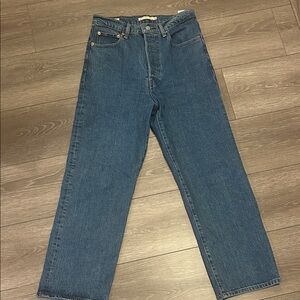 Levi's Blue Straight Leg Women's Jeans